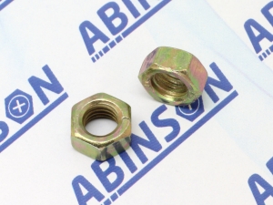 Hex Nut M5 (5mm) x 0.8mm Mild Steel Zinc Plated