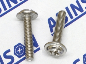 Washer Head M3 (3mm) x 15mm Phillips Stainless Steel SS Machine Screws