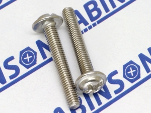 Washer Head M3 (3mm) x 20mm Phillips Stainless Steel SS Machine Screws