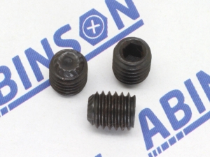 Allen Grub M5 (5mm) x 6mm x 0.8mm Set Screw Blackened Steel MS