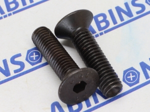 CSK Socket Head M5 (5mm) x 20mm Allen Cap Steel Black Screw