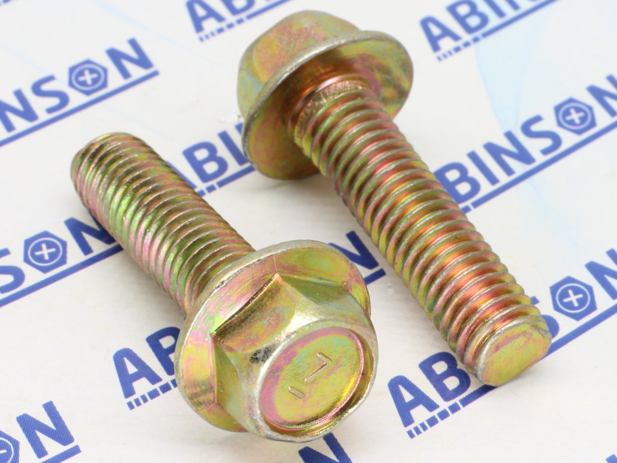 Hex Flange Bolt M8 (8mm) x 30mm x 1.25mm Mild Steel MS Zinc Plated  SKU-15388  Ronical Technologies LLP - Wide range of embedded electronics  industrial engineering products like device programmers and